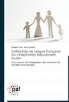 Validation en langue française du «Stepfamily Adjustment Scale»