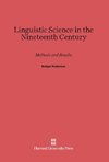 Linguistic Science in the Nineteenth Century