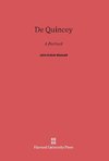 De Quincey : A Portrait