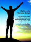 My Favorite Worship Songs