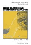 Bibliographie zur deutschen Soziologie