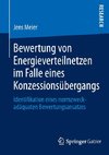 Bewertung von Energieverteilnetzen im Falle eines Konzessionsübergangs