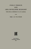 Public Finance and Less Developed Economy