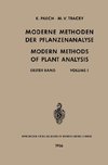 Moderne Methoden der Pflanzenanalyse / Modern Methods of Plant Analysis