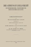 Die Gemeingefährlichkeit in Psychiatrischer, Juristischer und Soziologischer Beziehung