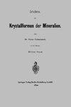 Index der Krystallformen der Mineralien