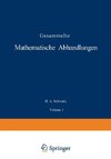 Gesammelte Mathematische Abhandlungen