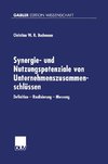 Synergie- und Nutzungspotenziale von Unternehmenszusammenschlüssen