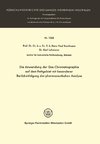 Die Anwendung der Gas-Chromatographie auf dem Fettgebiet mit besonderer Berücksichtigung der pharmazeutischen Analyse