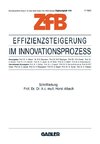 Effizienzsteigerung im Innovationsprozeß