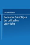 Normative Grundlagen des politischen Unterrichts