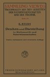 Denken und Darstellung in Mathematik und Naturwissenschaften