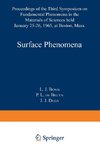 Surface Phenomena