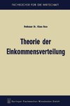 Theorie der Einkommensverteilung