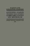 Studien zum Antiken Synkretismus aus Iran und Griechenland