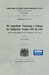 Die magnetische Vermessung I. Ordnung des Königreichs Preußen 1898 bis 1903