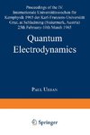 Quantum Electrodynamics