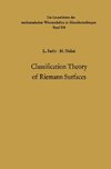 Classification Theory of Riemann Surfaces