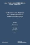 Electron-Emissive Materials, Vacuum Microelectronics and Flat-Panel Displays