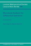 Microlocal Analysis for Differential Operators