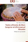 Textes africains de Marc Sangnier et d'Emmanuel Mounier