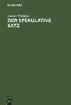 Der spekulative Satz