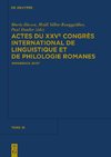 Actes du XXVe Congrès International de Linguistique et de Philologie Romanes. Tome VI