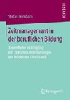 Zeitmanagement in der beruflichen Bildung