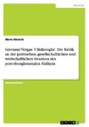 Giovanni Vergas 'I Malavoglia'. Die Kritik an der politischen, gesellschaftlichen und wirtschaftlichen Situation des post-risorgimentalen Siziliens