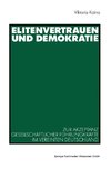 Elitenvertrauen und Demokratie