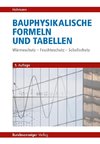 Bauphysikalische Formeln und Tabellen