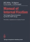 Manual of INTERNAL FIXATION