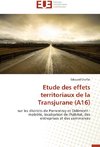 Etude des effets territoriaux de la Transjurane (A16)