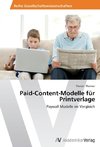 Paid-Content-Modelle für Printverlage