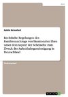 Rechtliche Regelungen bei Scheinehe zum Zweck der Aufenthaltsgenehmigung in Deutschland