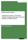 Vergleichende Analyse von Theodor Fontanes 