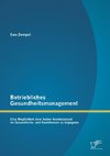 Betriebliches Gesundheitsmanagement: Eine Möglichkeit dem hohen Krankenstand im Gesundheits- und Sozialwesen zu begegnen