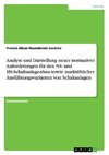 Analyse und Darstellung neuer normativer Anforderungen für den NS- und MS-Schaltanlagenbau sowie marktüblicher Ausführungsvarianten von Schaltanlagen