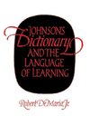 Johnson's Dictionary and the Language of Learning