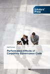 Performance Effects of Corporate Governance Code