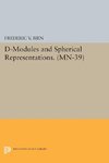 D-Modules and Spherical Representations. (MN-39)