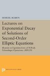 Lectures on Exponential Decay of Solutions of Second-Order Elliptic Equations