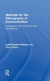 Methods for the Ethnography of Communication