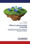 Efficient photovoltaic materials