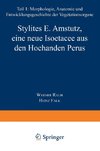 Stylites E. Amstutz, eine neue Isoëtacee aus den Hochanden Perus