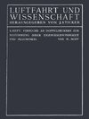 Versuche an Doppeldeckern zur Bestimmung ihrer Eigengeschwindigkeit und Flugwinkel