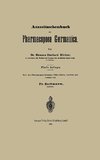 Arzneitaschenbuch zur Pharmacopoea Germanica