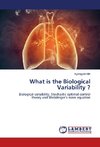 What is the Biological Variability ?