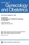 Verhandlungen der Schweizerischen Gesellschaft für Gynäkologie und Geburtshilfe