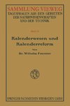 Kalenderwesen und Kalenderreform